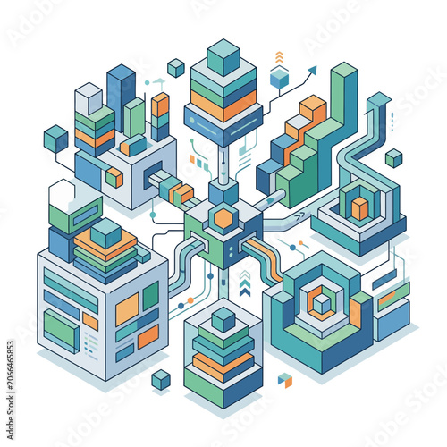 Abstract Network Data Flow System