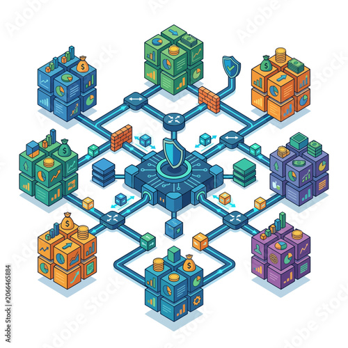 Blockchain Network Data Security and Finance
