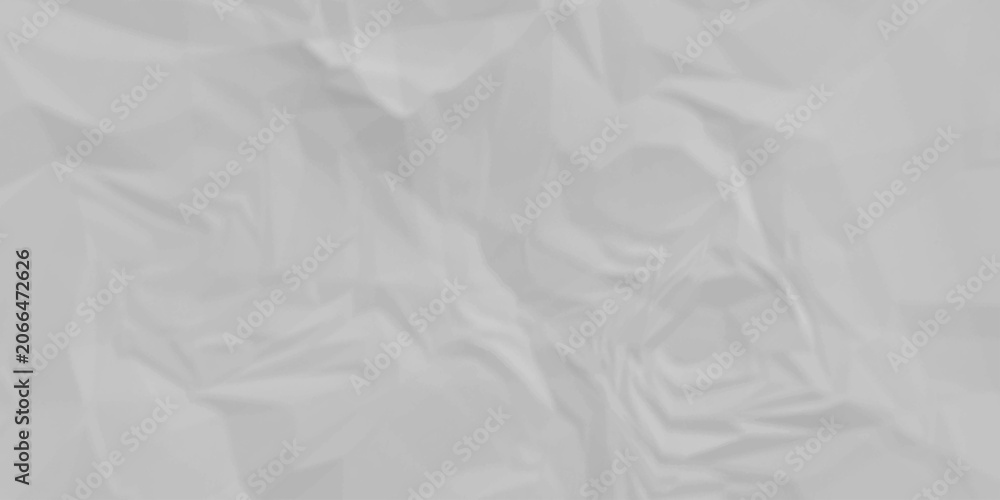 Fototapeta premium White fabric background. white crumpled paper background texture pattern overlay. wrinkled high resolution arts craft and Seamless white crumpled paper.