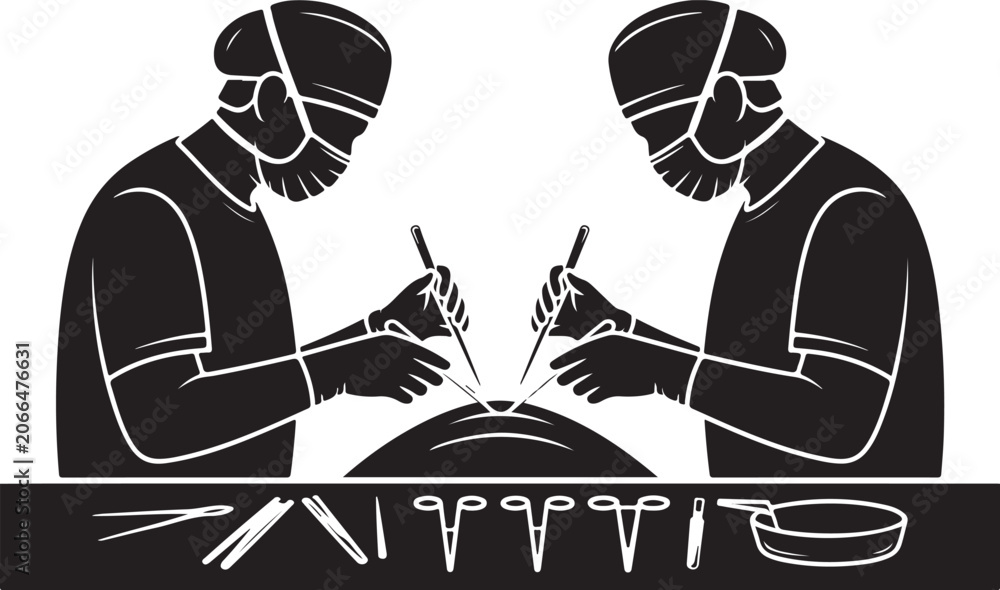 Foto Ancient scribes writing on papyrus together