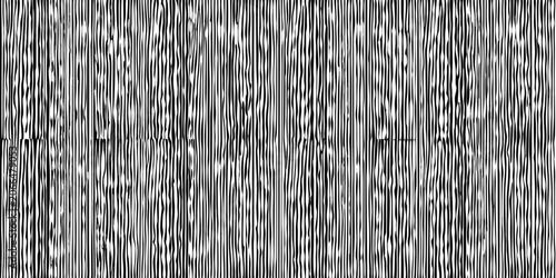 Fotografie Wavy stripes pattern black and white optical illusion design