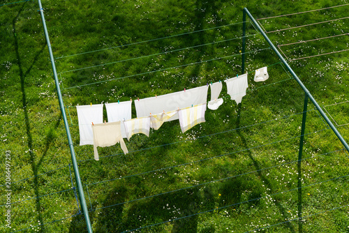 Outdoor Laundry Drying Prevents Mold and Theft Risks