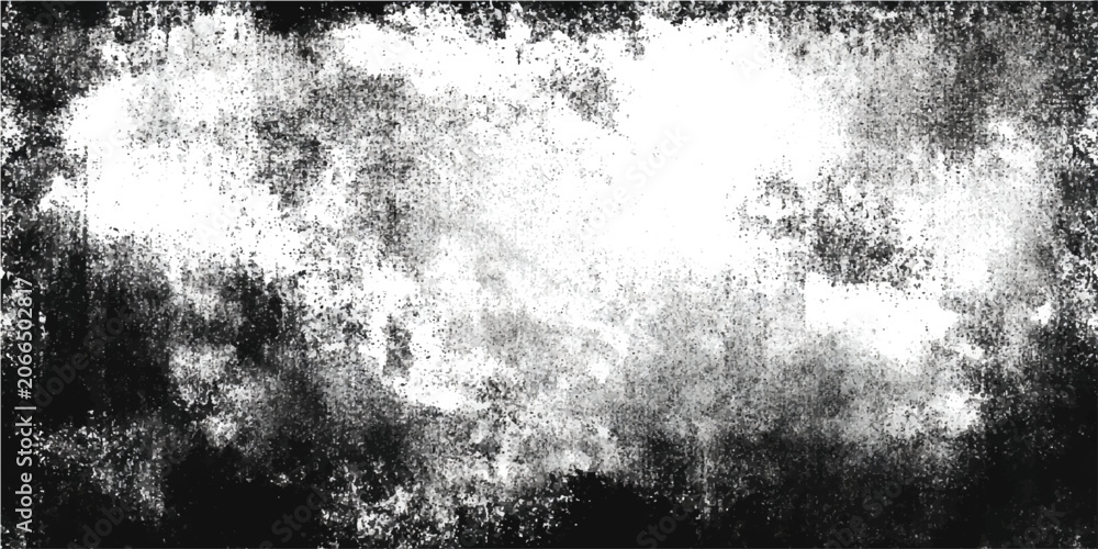 Obraz premium Abstract smoke and dust texture with dark grungy border and bright white center.