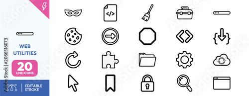 Foto Creative Web Artisan Tools icon set