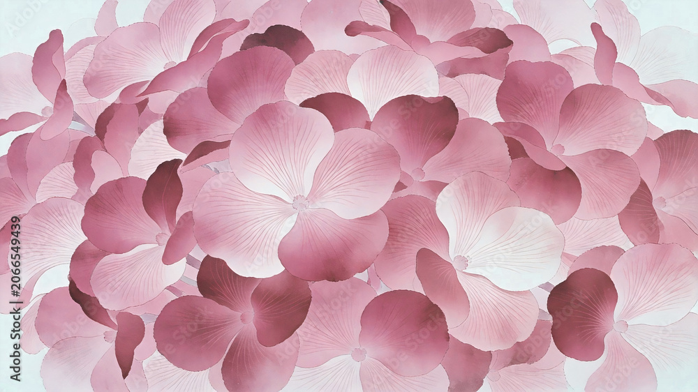 Obraz premium Minimalist Artistic Floral Decorative Painting