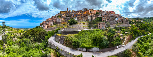 The village of Badolato, Calabria, Italy