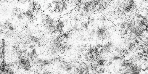 Obraz na płótnie Monochromatic abstract texture of rough concrete surface with cracks, suggesting age and decay in a detailed, high-resolution close-up
