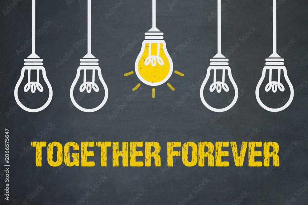 Obraz premium Together forever