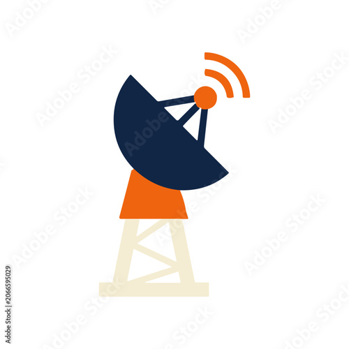 Satellite Dish Antenna Communication Technology.