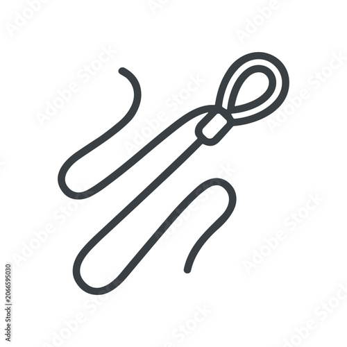 Black safety pin isolated on white.