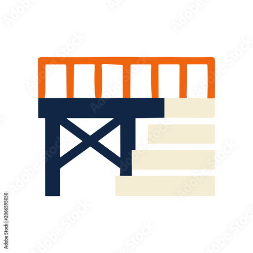 Construction Scaffolding Structure Support System.