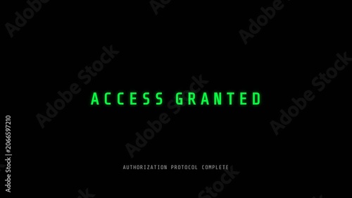 Security Password Cracker Slot Machine Access Granted Animation