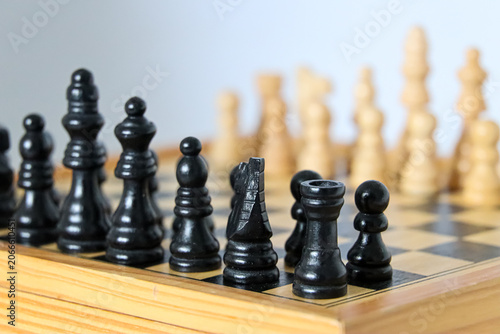 chess board game pieces 