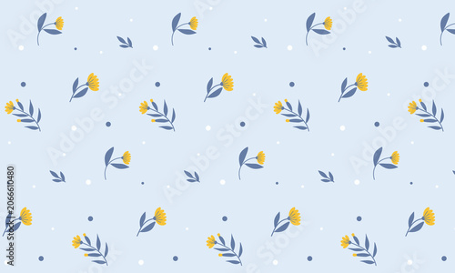Tiny Bud Floral Pattern