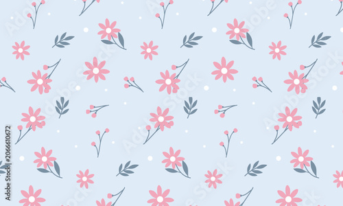 Cherry Blossom Scatter Pattern