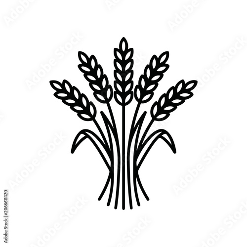 Fotografie Wheat Ears Agriculture Food Grain.
