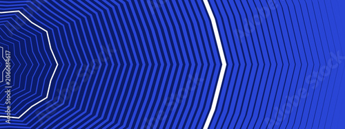 Halftone gradient texture from thick to thin diagonal line, Fade oblique stripe gradation minimalistic ornament, Blue slanted pattern backdrop, abstract geometric brutalism striped background