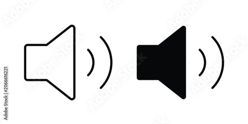 Εκτύπωση καμβά volume button icon