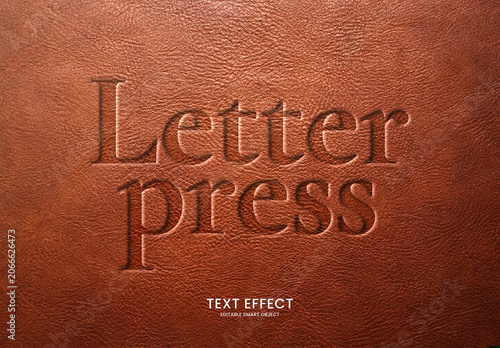 Letterpress Text Effect