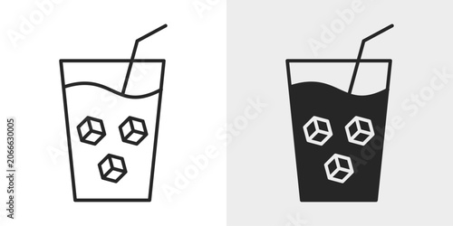 Tableau sur toile Sugar Free Drink Icon represents healthy beverages, low-calorie drinks, and wellness choices