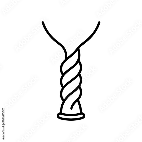 Detailed illustration of a spool.