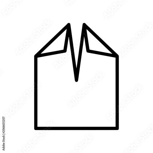 Envelope Icon Line Art Design.