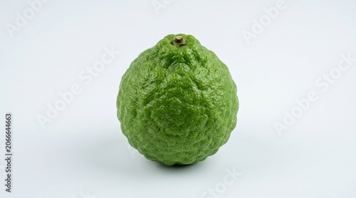 green apple on a black background