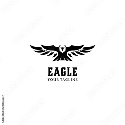 Eagle Strong Bold Vector Logo Design