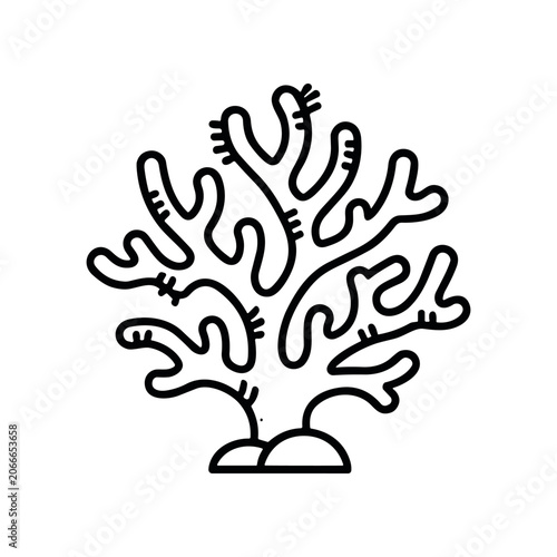 Coral Reef Marine Life Illustration 3.