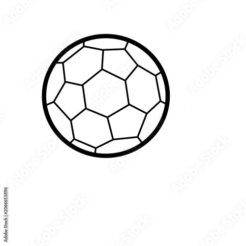 soccer ball vector icon