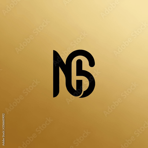 Monogram Logo Design Featuring Intertwined Letters M and G.