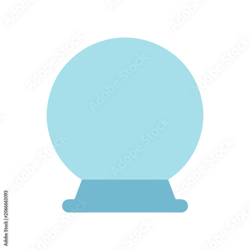 Obraz na płótnie Crystal Ball on a Pedestal.
