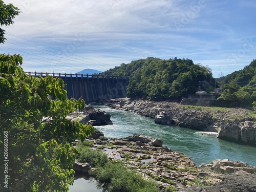 dam on the river