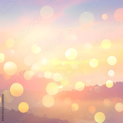 abstract bokeh background