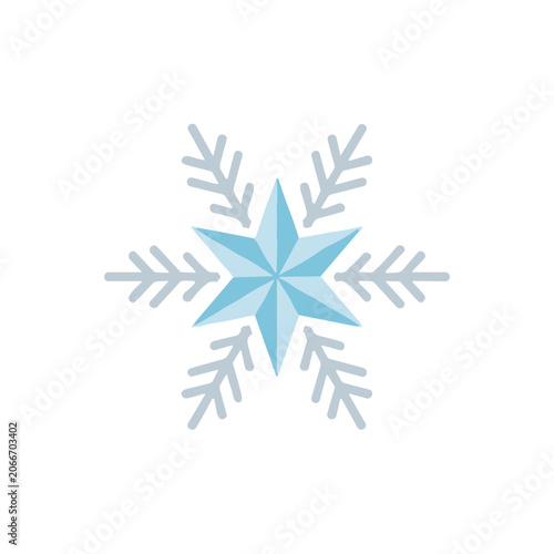Snowflake Ice Crystal Winter Frost.