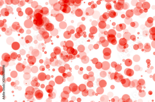 фотографія Abstract Red Confetti Dots Pattern Background