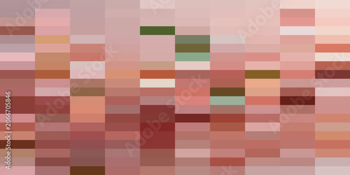 Abstract pixel art with a blend of warm and cool tones.