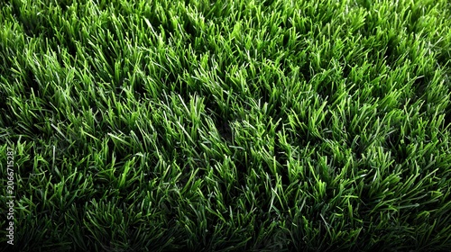 The lush, vibrant green texture, reminiscent of a meticulously manicured lawn, makes it an ideal backdrop for garden landscapes or football stadiums.
