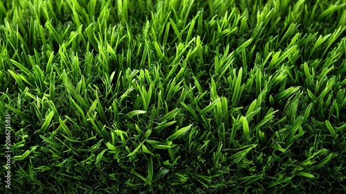 The lush, vibrant green texture, reminiscent of a meticulously manicured lawn, makes it an ideal backdrop for garden landscapes or football stadiums.