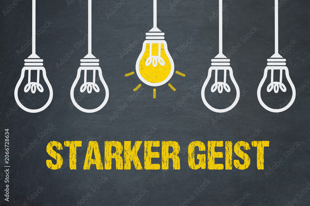 Obraz premium Starker Geist