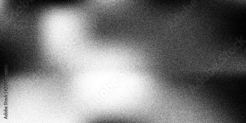 Konstfotografi Abstract monochrome grainy texture background with soft light flares monochrome