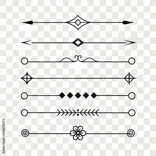 calligraphic design elements