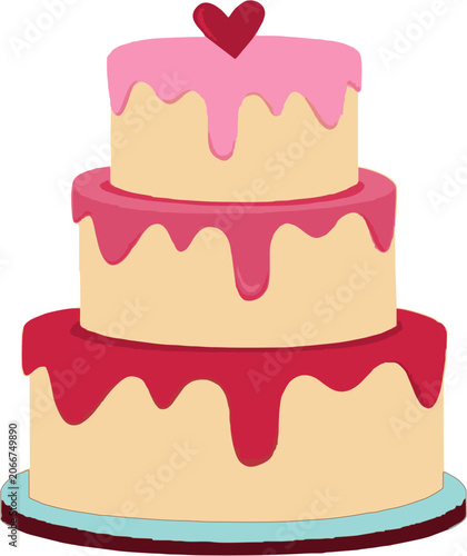 birthday party cake shape