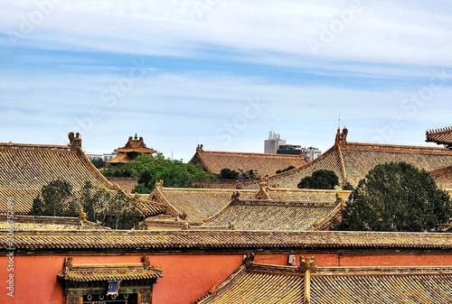 Obraz na plátně Forbidden City (Imperial Palace), Beijing, China, the largest imperial palace of the Chinese feudal dynasty, is located in the center of Beijing, China