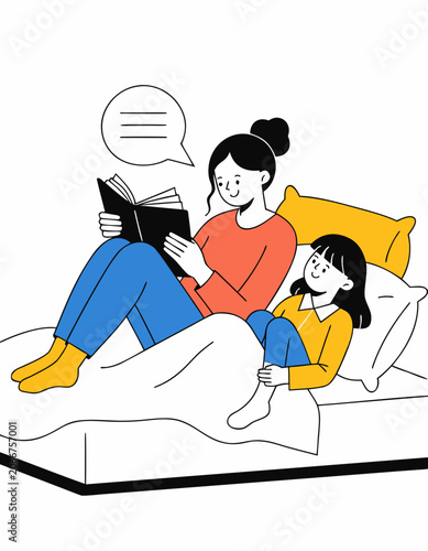 girl reading a book