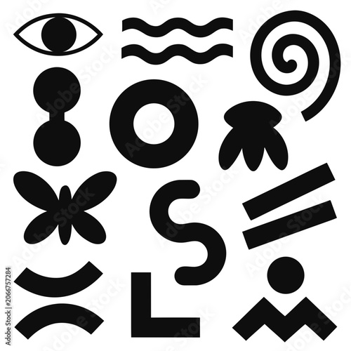 set of icons