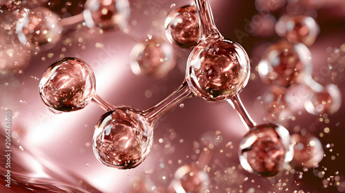 Abstract Collagen Fiber Network with Hyaluronic Acid Molecules for Skin Regeneration and Aesthetic Medicine