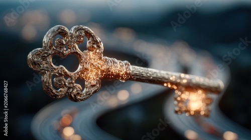 Golden Key Over a Winding Road

Category Lifestyle