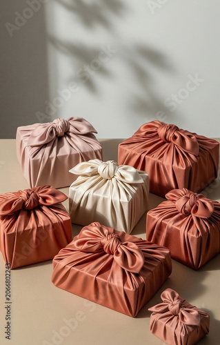 분홍빛 보자기 선물 세트 / Pink Bojagi Gift Set
