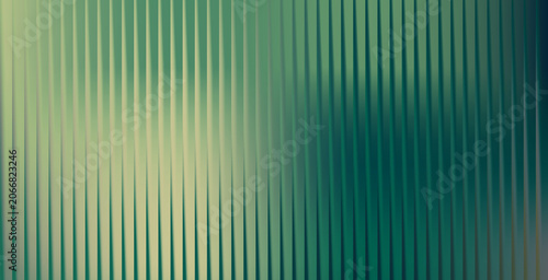 Abstract Green Vertical Lines Pattern Background with Soft Gradient